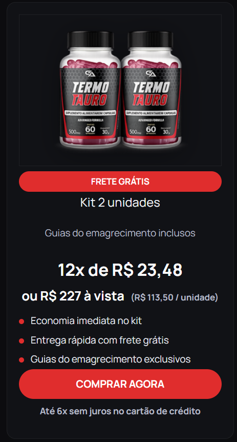 oferta especial termotauro site oficial